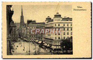 Old Postcard Wien Karntnerstrasse