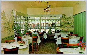 Perry Georgia 1975 Postcard New Perry Hotel And Motel Dining Room