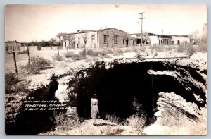 RPPC The Million Dollar Stoop The Town To Tough To Die Tombstone AZ Postcard R24