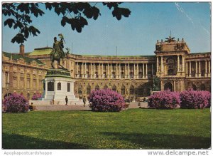 Heroes Square with New Imperial Palace Vienna Wien Austria