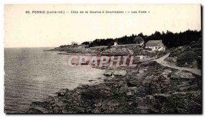 Old Postcard Pornic Cote De La Source Gourmalon