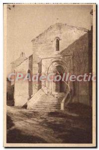 Postcard Old Church St Vincent Les Baux