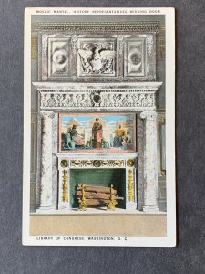 Library Of Congress Washington DC Litho Postcard H2199080205