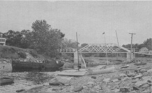 Burrows Ogunquit Maine Perkins Cove 1950s Postcard 12495