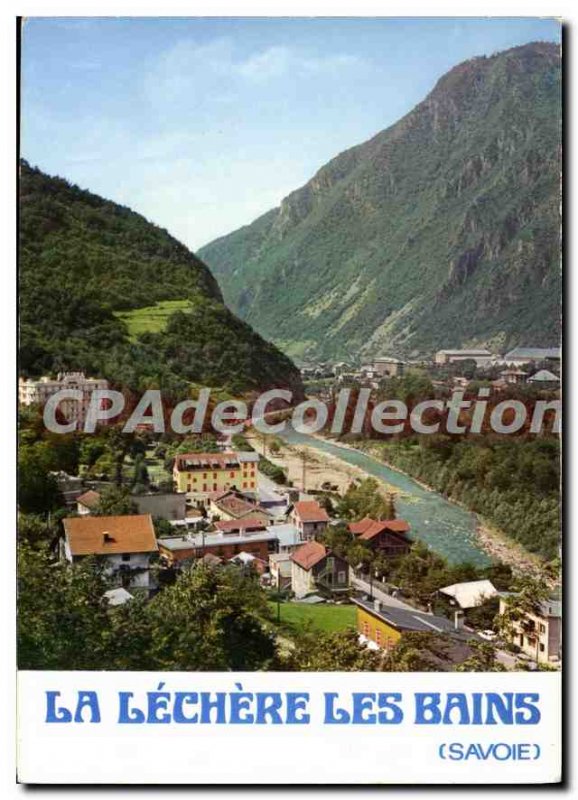 Modern Postcard La Lechere Savoy Baths general view