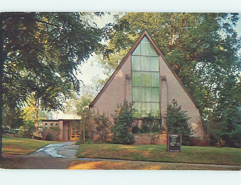 Unused Pre-1980 CHURCH SCENE Montevallo Alabama AL L3676