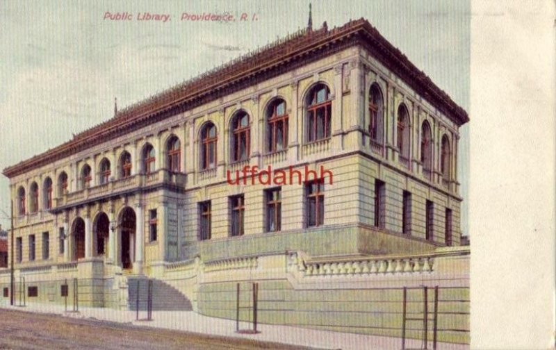 PUBLIC LIBRARY, PROVIDENCE, RI. 1909