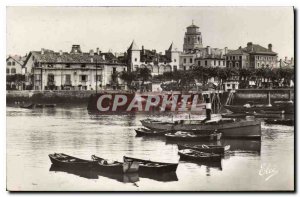 Modern Postcard Saint Jean de Luz Port and the Church Charter