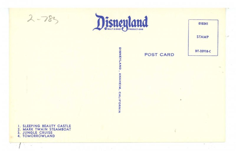 CA - Anaheim, Disneyland. Multi-View