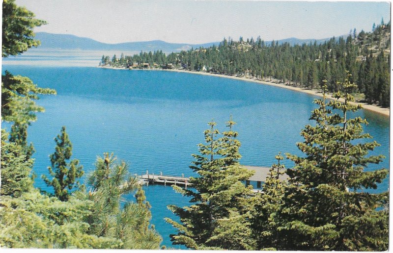 Marla Bay and Zephyr Point Nevada Shore of Lake Tahoe