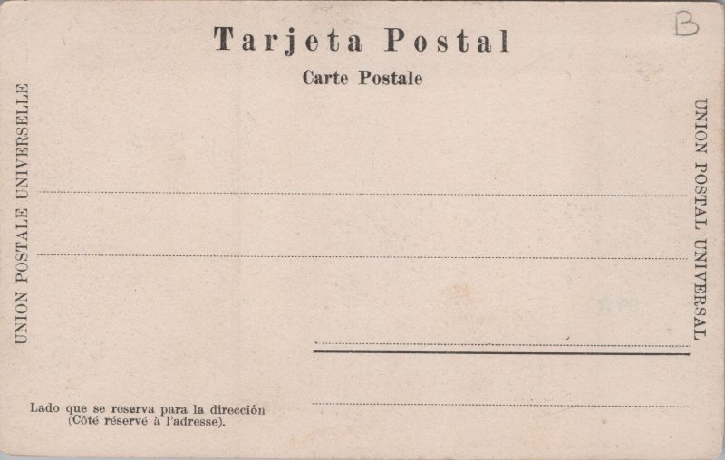 Mexico Veracruz Calle de Miguel Lerdo Vintage Postcard C372