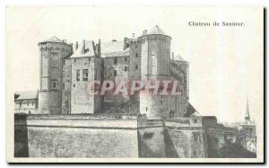 Old Postcard Chateau de Saumur
