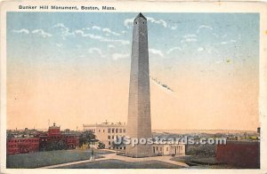 Bunker Hill Monument - Boston, Massachusetts MA