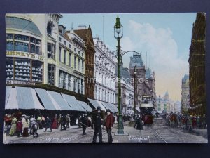 Lancashire LIVERPOOL Church Street c1906 Postcard by State Series