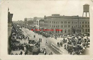 MN, Albert Lea, Minnesota, RPPC, Broadway, North, Business Section, Photo