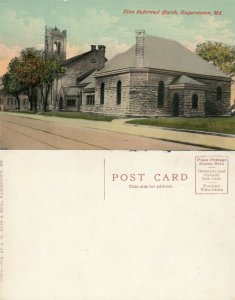 HAGERSTOWN MD ZION REFORMED CHURCH ANTIQUE POSTCARD