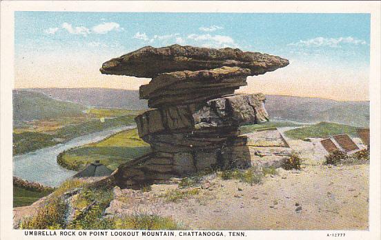 Tennessee Chattanooga Umbrella Rock On Point Lookout Mountain