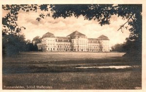 Vintage Postcard 1920's Schloss Weißenstein Castle in Pommersfelden, Germany