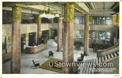 Hotel Gadsden Lobby - Douglas, Arizona AZ  