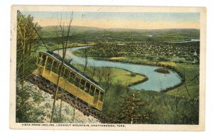 TN - Chattanooga, Lookout Mountain. Incline Railway Vista