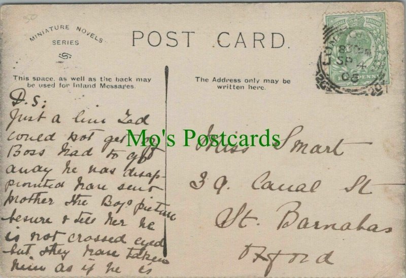 Genealogy Postcard - Smart - 39 Canal Street, St Barnabas, Oxford RF8704