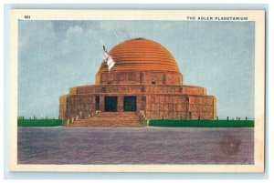 c1920's A View Of The Adler Planetarium Chicago Illinois IL Vintage Postcard