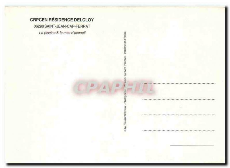 Modern Postcard Saint Jean Cap Ferrat The pool the host mas