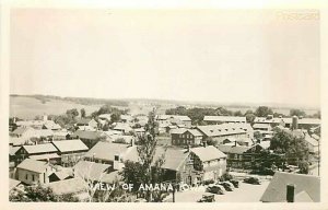 IA, Amana, Iowa, Town View, RPPC