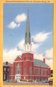 Central Presbyterian Church Chambersburg, Pennsylvania PA