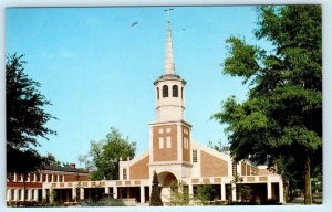 AIKEN, South Carolina SC ~ ST. JOHN'S METHODIST CHURCH ca 1960s Postcard