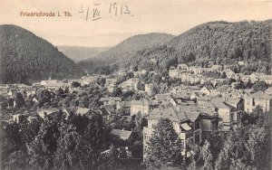 L083 Germany Friedrichroda i. Thür. 1913 vintage postcard