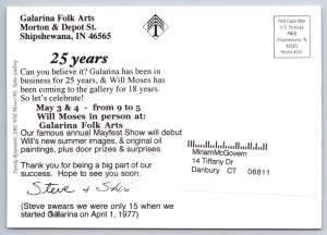 Family Reunion - Art Postcard By Will Moses