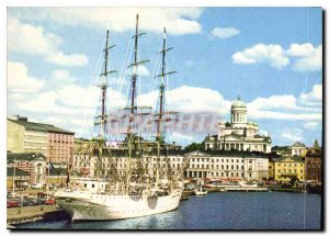 Postcard Modern Helsinki Helsinki Suomi Finland South Harbor