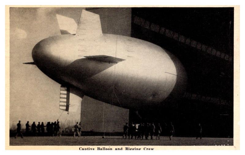 Captive Balloon and Rigging Crew 