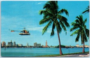 Postcard - Skyline View Of Miami From The New MacArthur Causeway - Miami, FL