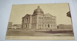 Logan County Court House Lincoln Illinois Postcard 1205 C. L. Williams RPPC