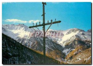 Postcard Modern Reflections of France Saint Verand 2040 m Calvary with the in...