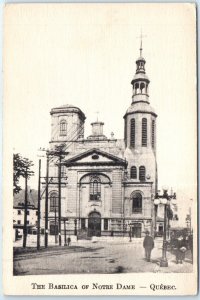 Postcard - The Basilica Of Notre Dame - Quebec City, Canada