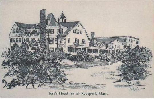 Massachusetts Rockport Turk's Head Inn Albertype