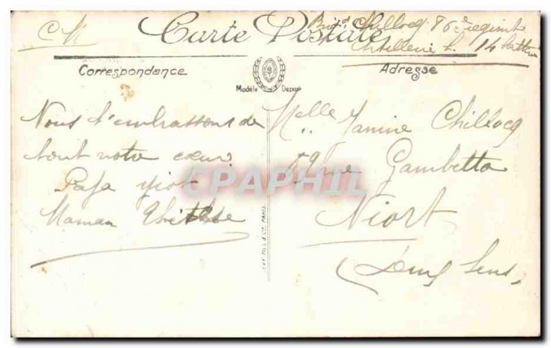 Old Postcard Paris Place de la Bastille