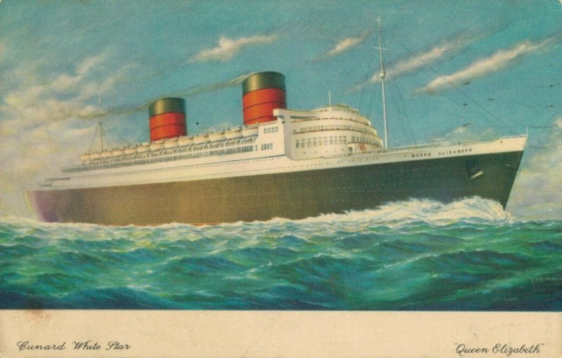 Cunard White Star Queen Elizabeth 03.83