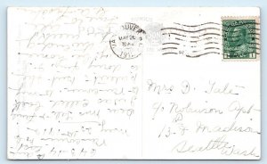 VANCOUVER High School B.C. CANADA Postcard