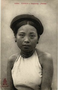 CPA AK INDOCHINA Haiphong Femme VIETNAM (957927)