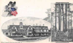 Southern Pines North Carolina Southern Pines Hotel Turpentine Postcard AA40966