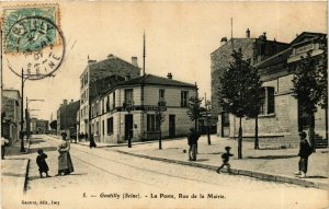 CPA AK GENTILLY La Poste Rue de la Mairie (869467)