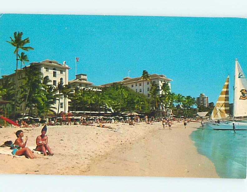 Unused Pre-1980 MOANA HOTEL Honolulu Hawaii HI Q5429-12