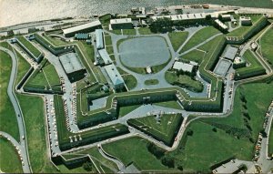 Canada Quebec Aerial View The Citadel