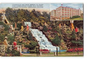 Chicago Illinois IL Postcard 1915-1930 Olson Park Surrounding Olson Rug Factory