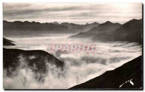 Old Postcard Any Pau, France Grand diploma Sea of ​​clouds