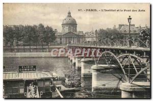 Paris Old Postcard Institute and the Pont des Arts